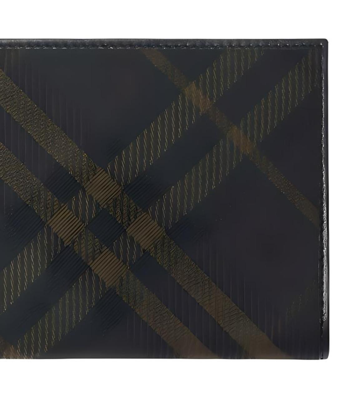 BURBERRY Антрацитовый кошелек, фото 4