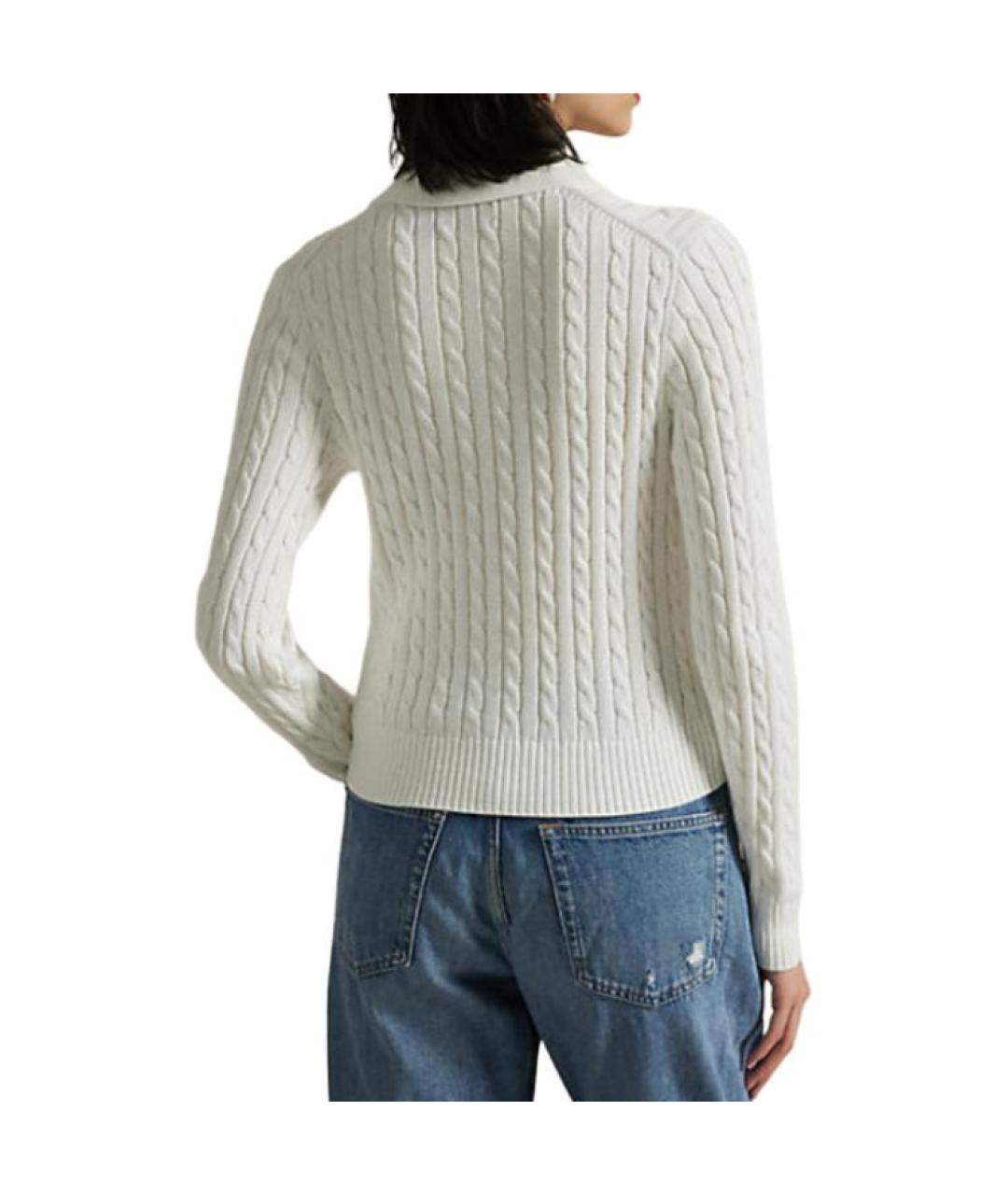 POLO RALPH LAUREN Белый джемпер / свитер, фото 4