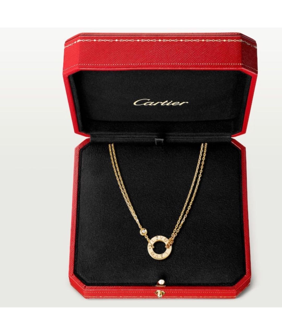 CARTIER Золотое колье из желтого золота, фото 2