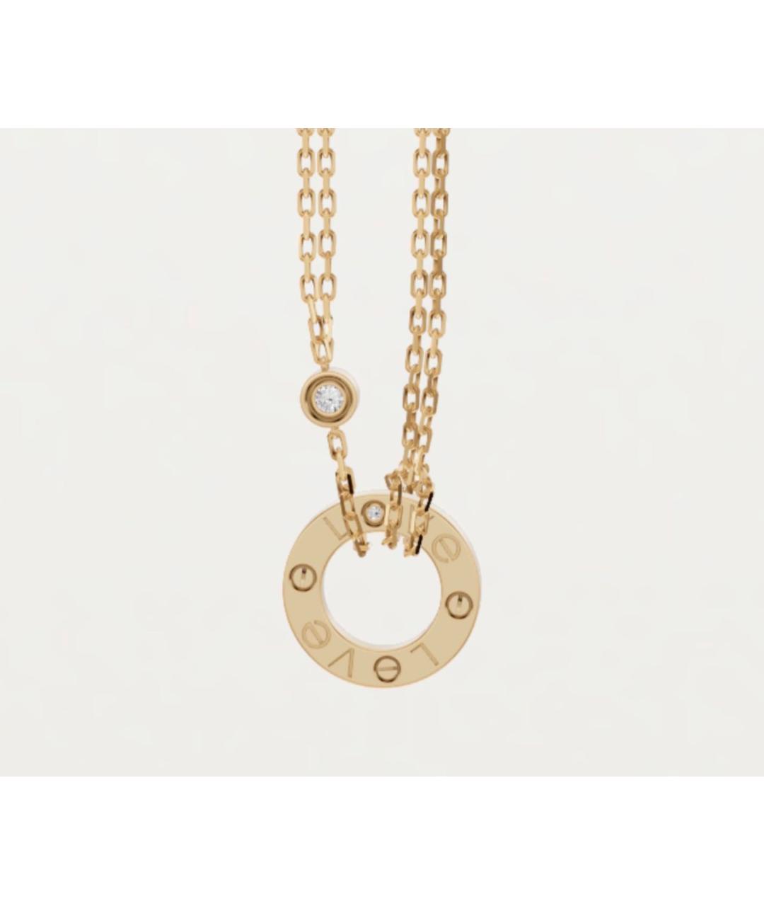 CARTIER Золотое колье из желтого золота, фото 4