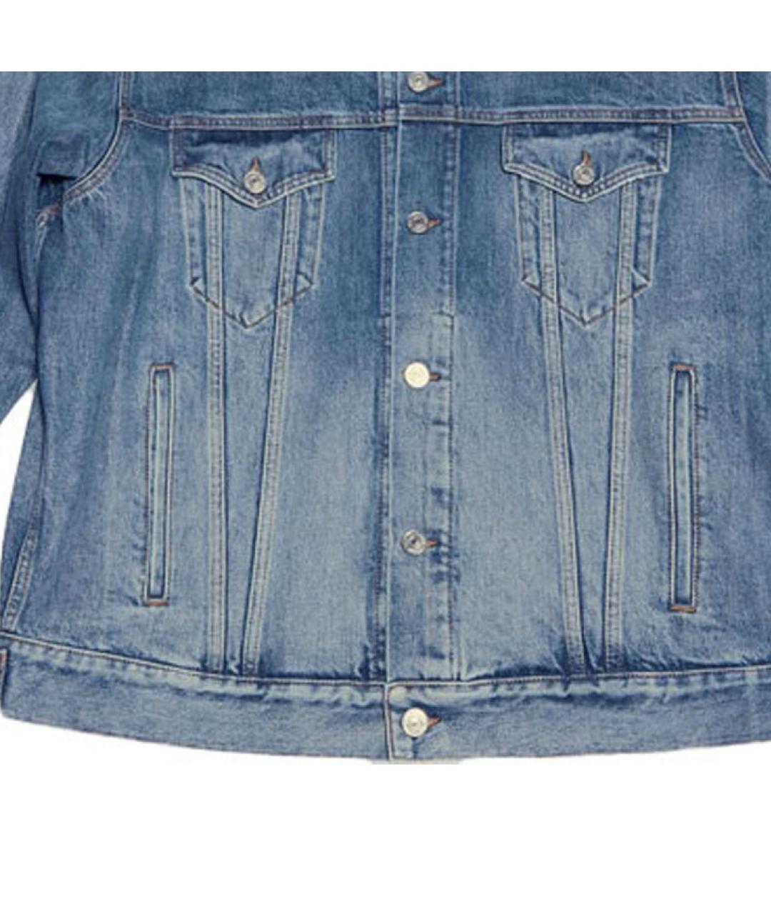 BALENCIAGA Синяя куртка, фото 6