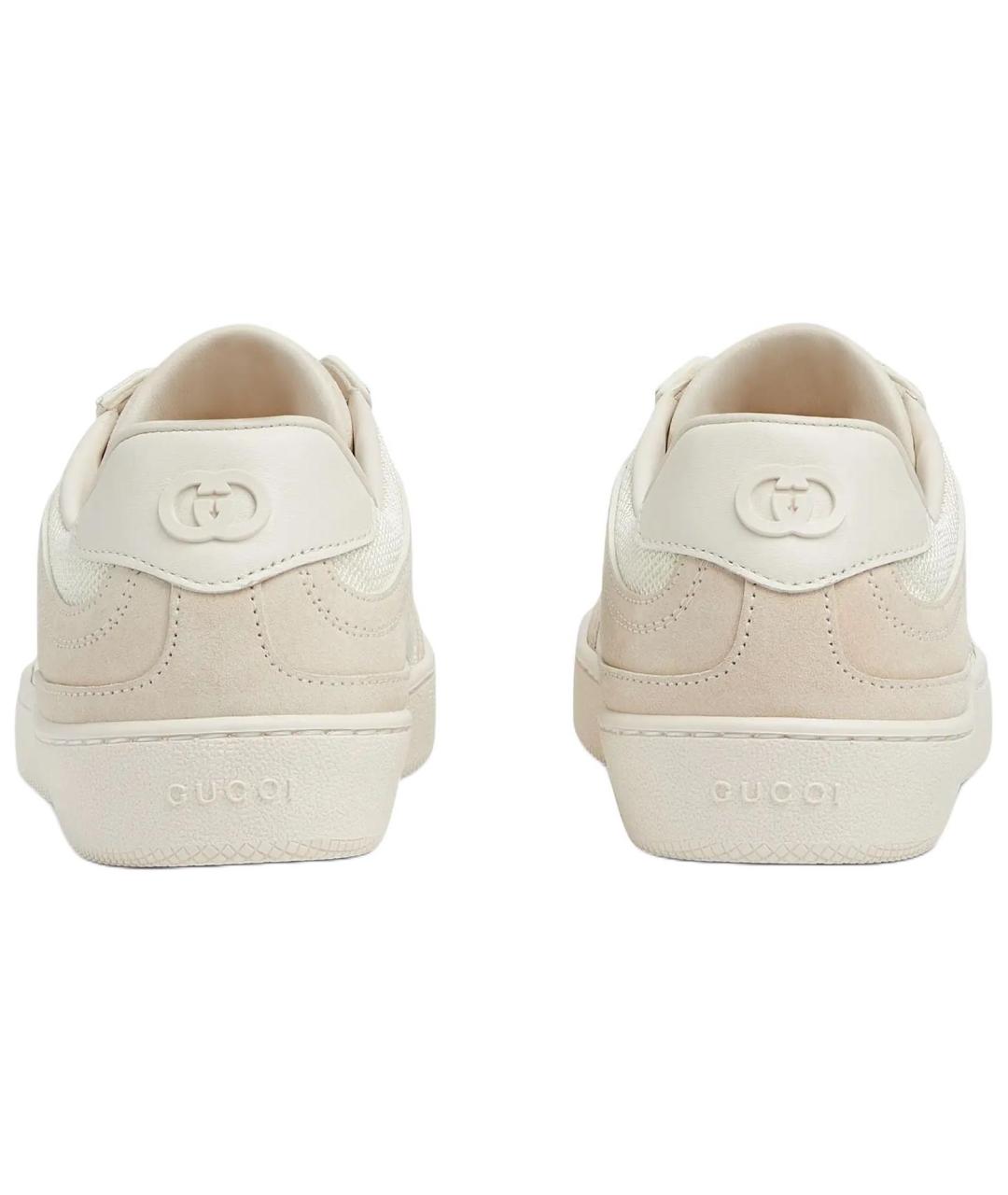 GUCCI Бежевые кроссовки, фото 4