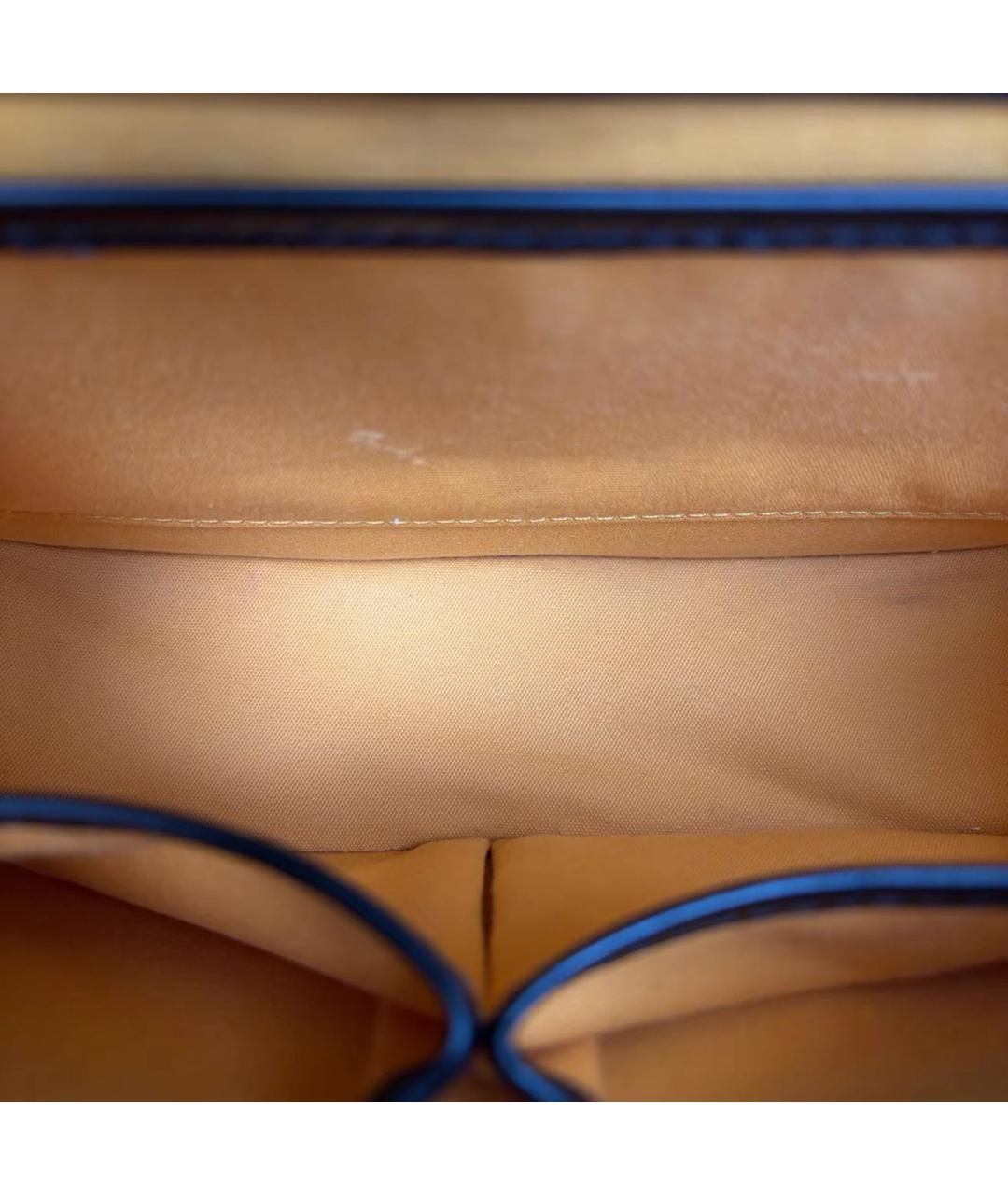 GOYARD Черная кожаная сумка через плечо, фото 6