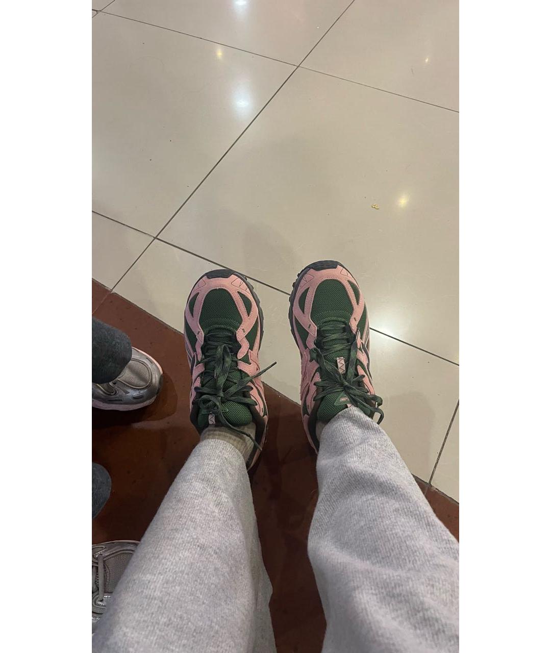 NEW BALANCE Розовые замшевые кроссовки, фото 7