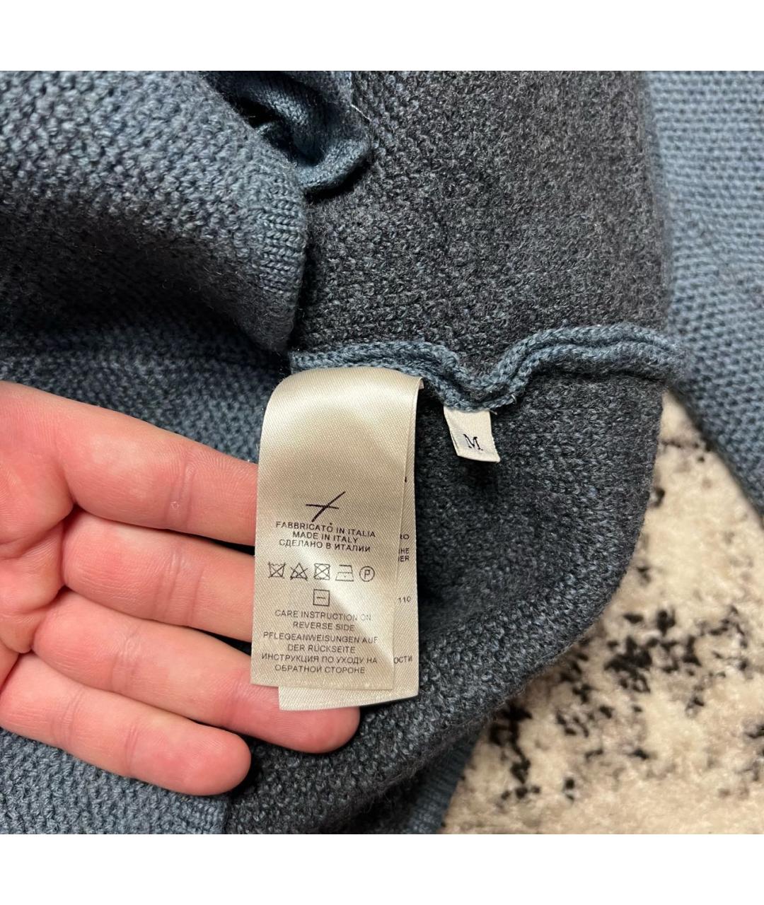 FALCONERI Голубой шерстяной жакет/пиджак, фото 5