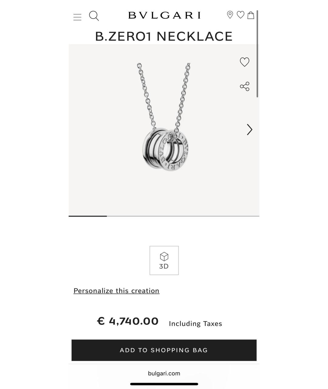 BVLGARI Мульти колье из розового золота, фото 7