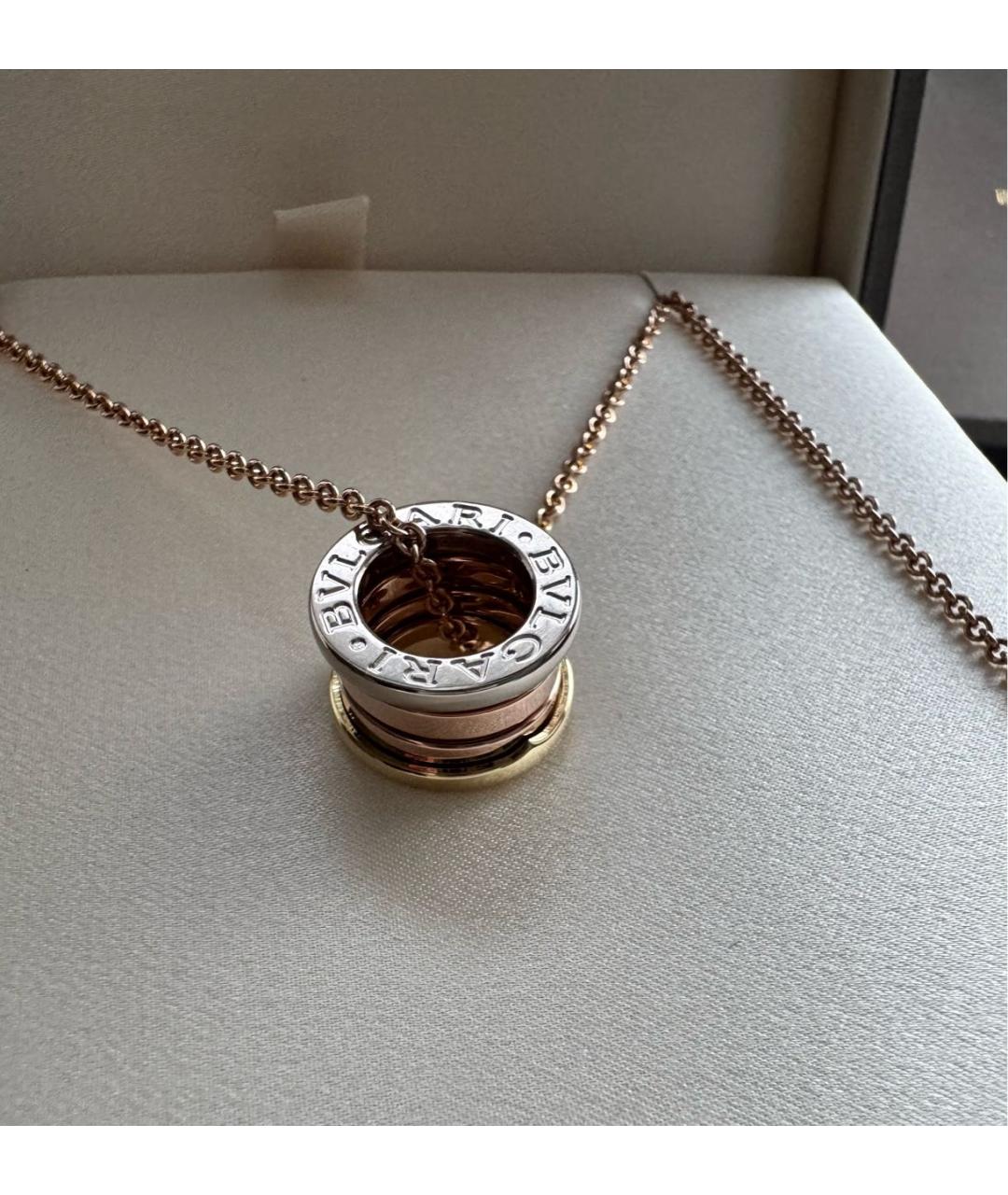 BVLGARI Мульти колье из розового золота, фото 4