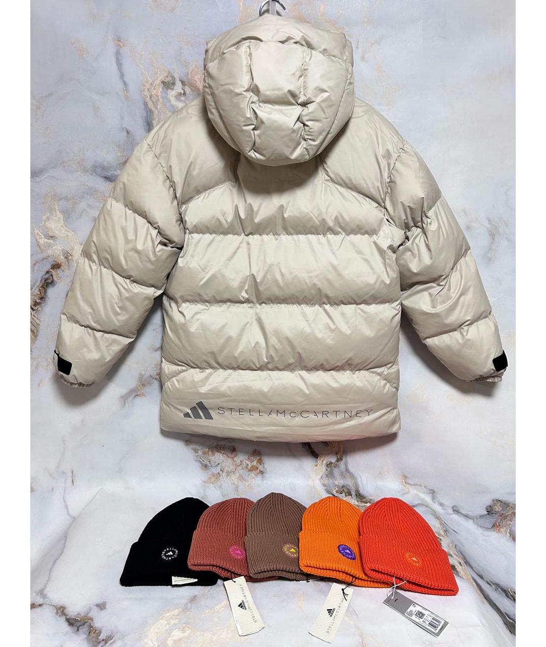 ADIDAS BY STELLA MCCARTNEY Бежевый пуховик, фото 4