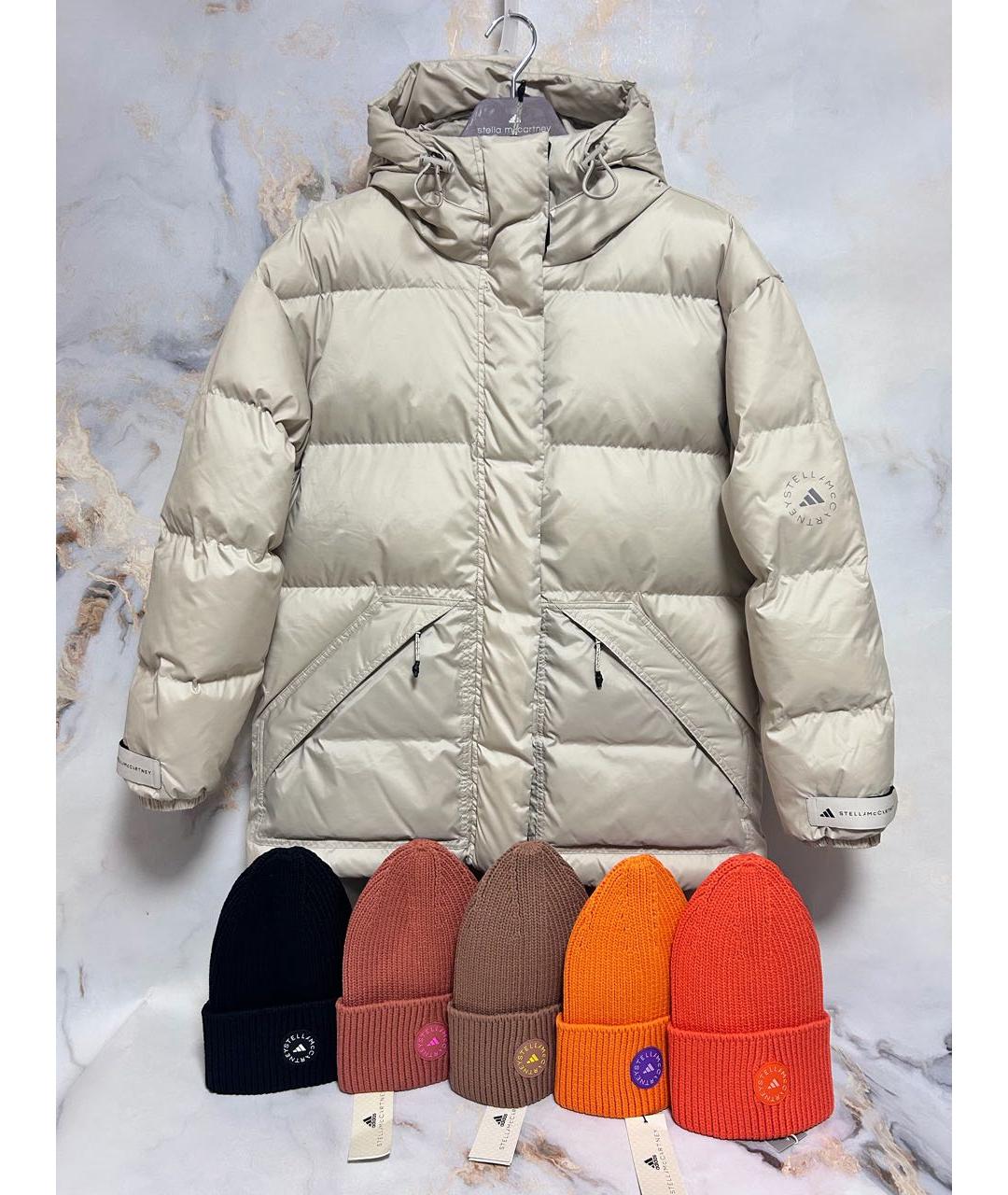 ADIDAS BY STELLA MCCARTNEY Бежевый пуховик, фото 8