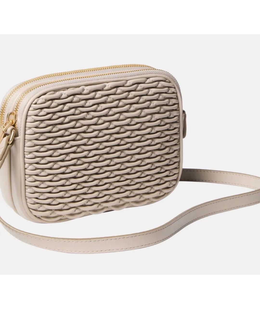 CALVIN KLEIN Бежевая сумка через плечо из искусственной кожи, фото 2