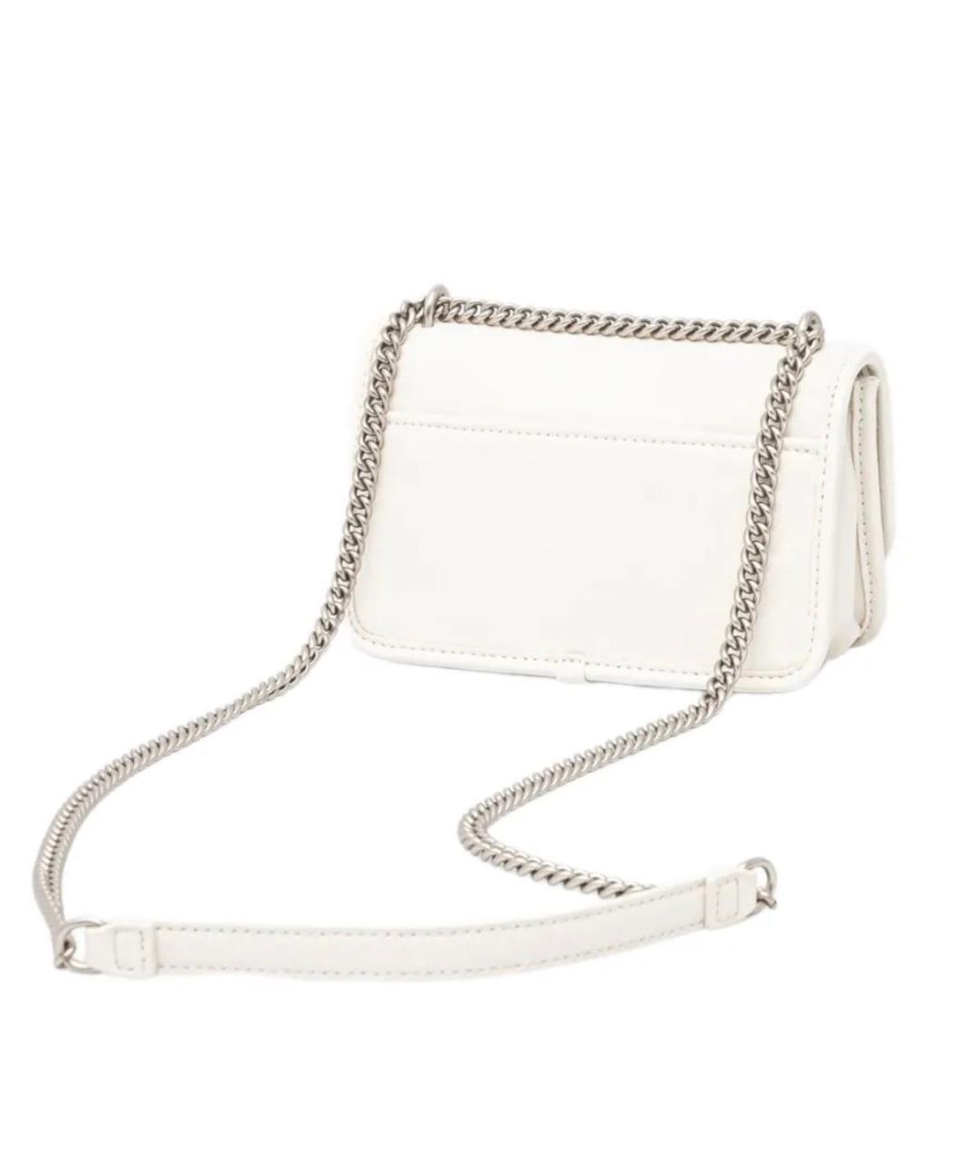 CALVIN KLEIN Белая сумка через плечо из искусственной кожи, фото 2