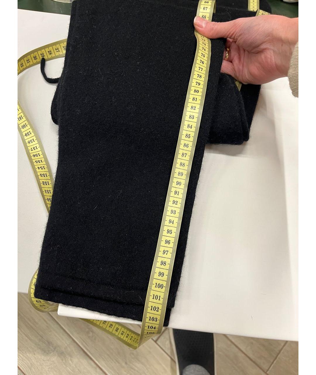 12 STOREEZ Черные шерстяные прямые брюки, фото 7