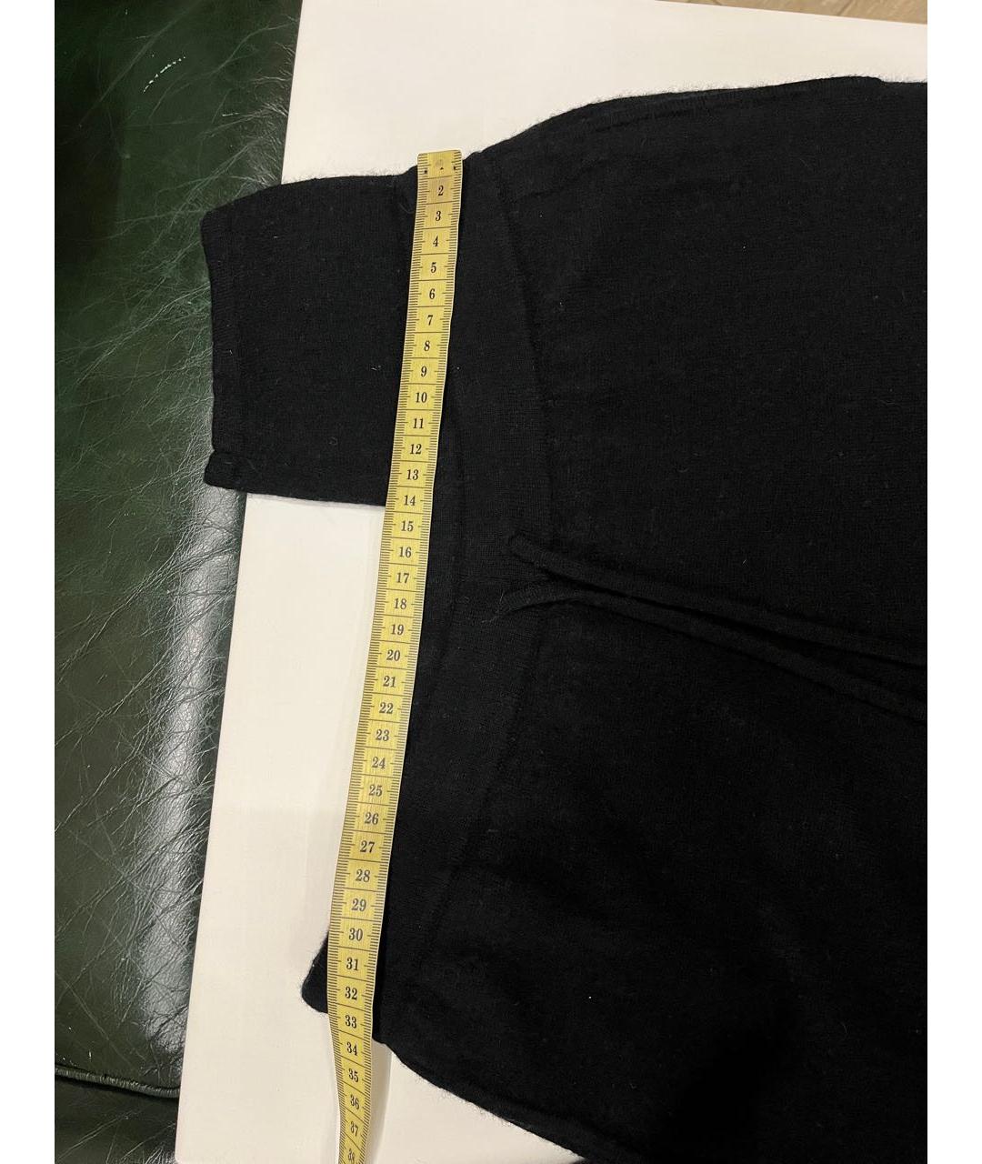 12 STOREEZ Черные шерстяные прямые брюки, фото 5