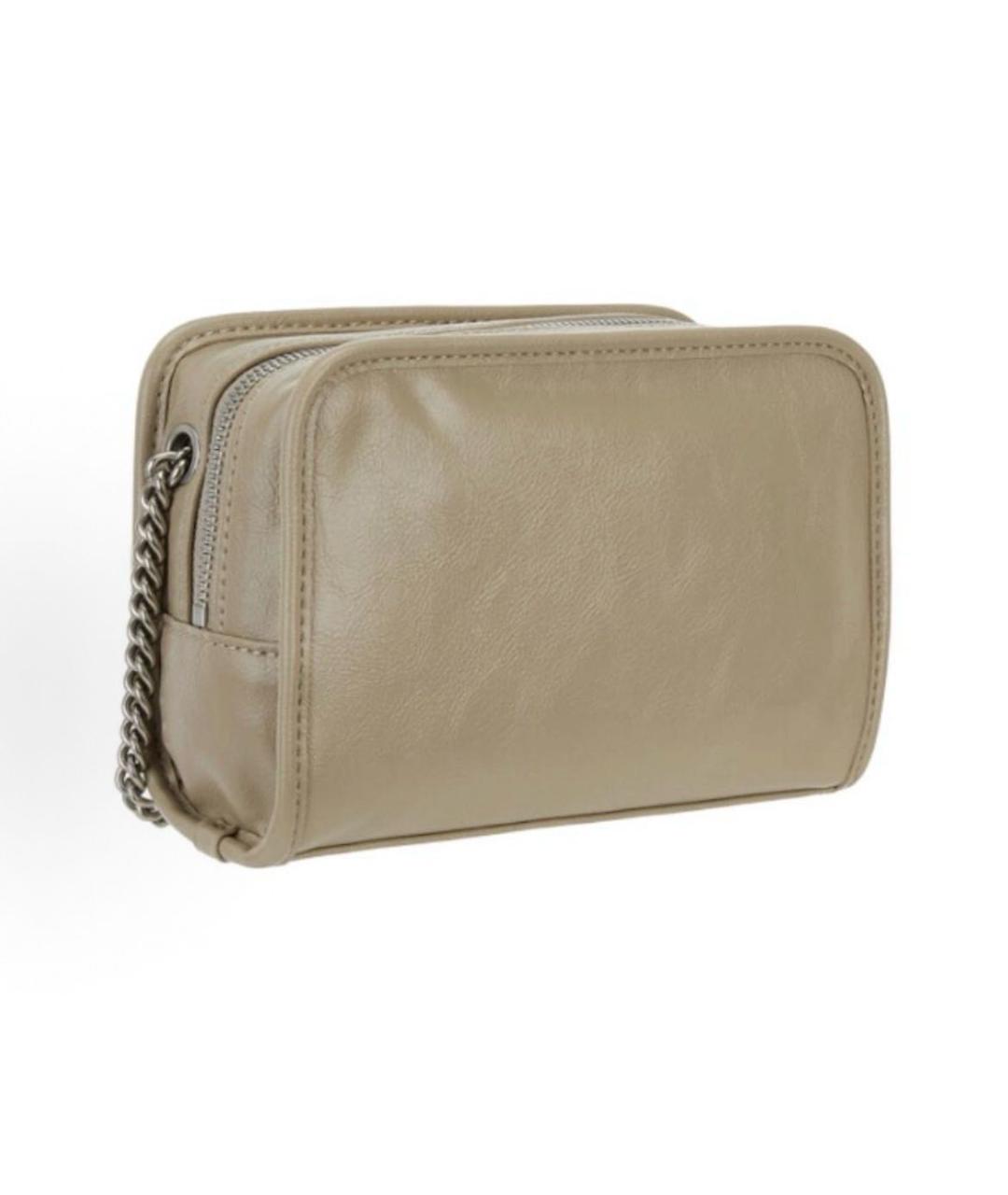 CALVIN KLEIN Бежевая сумка через плечо из искусственной кожи, фото 2