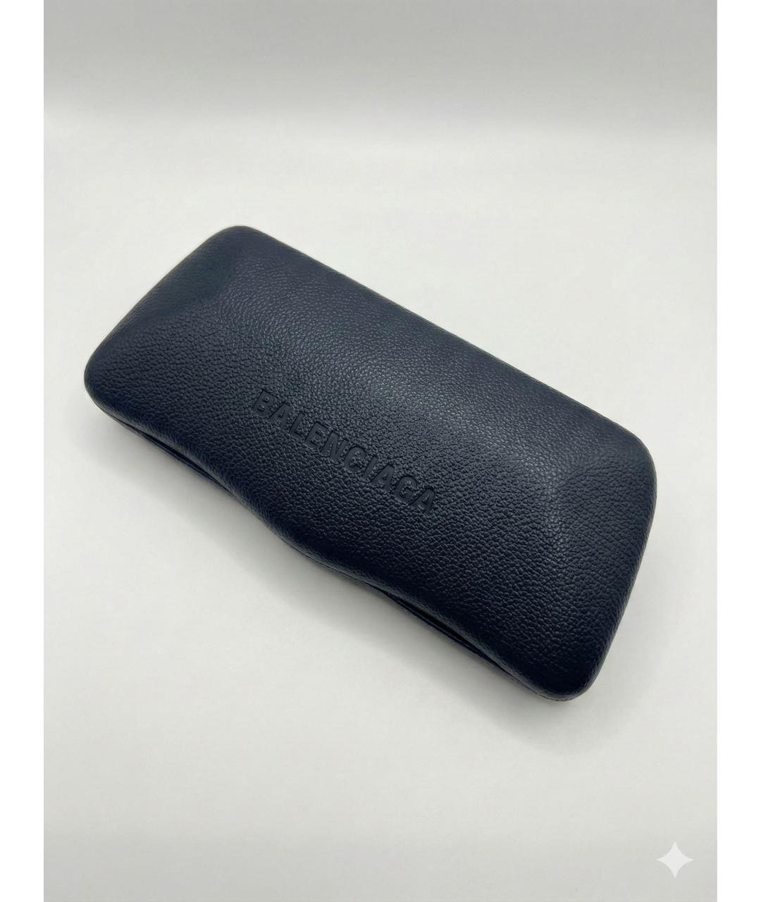 BALENCIAGA Золотые металлические солнцезащитные очки, фото 2