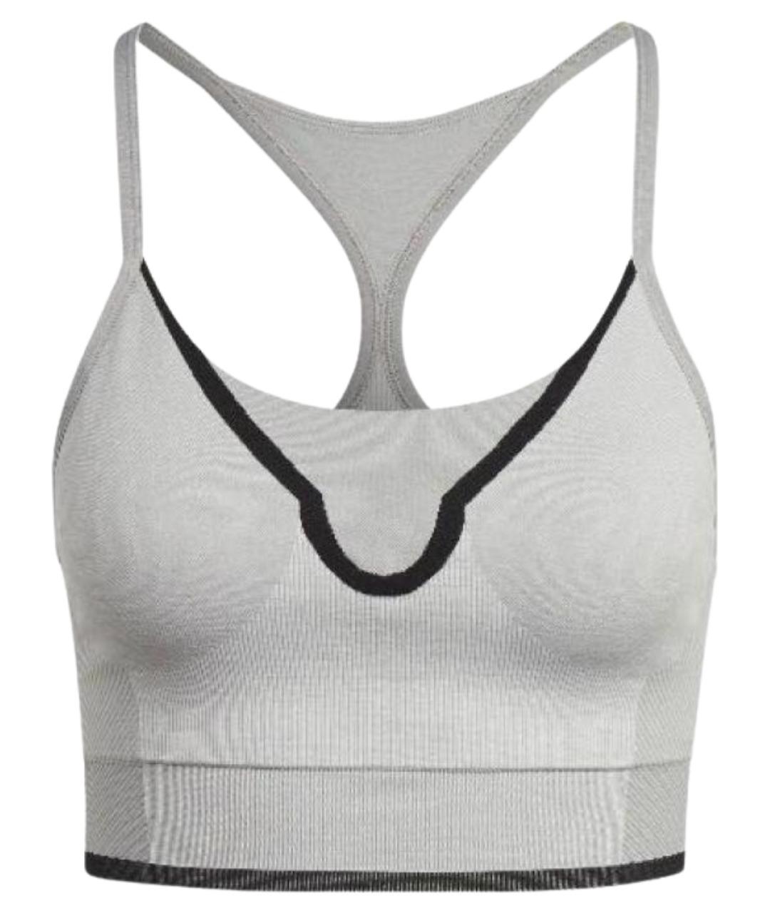 ADIDAS BY STELLA MCCARTNEY Серая полиэстеровая майка, фото 1