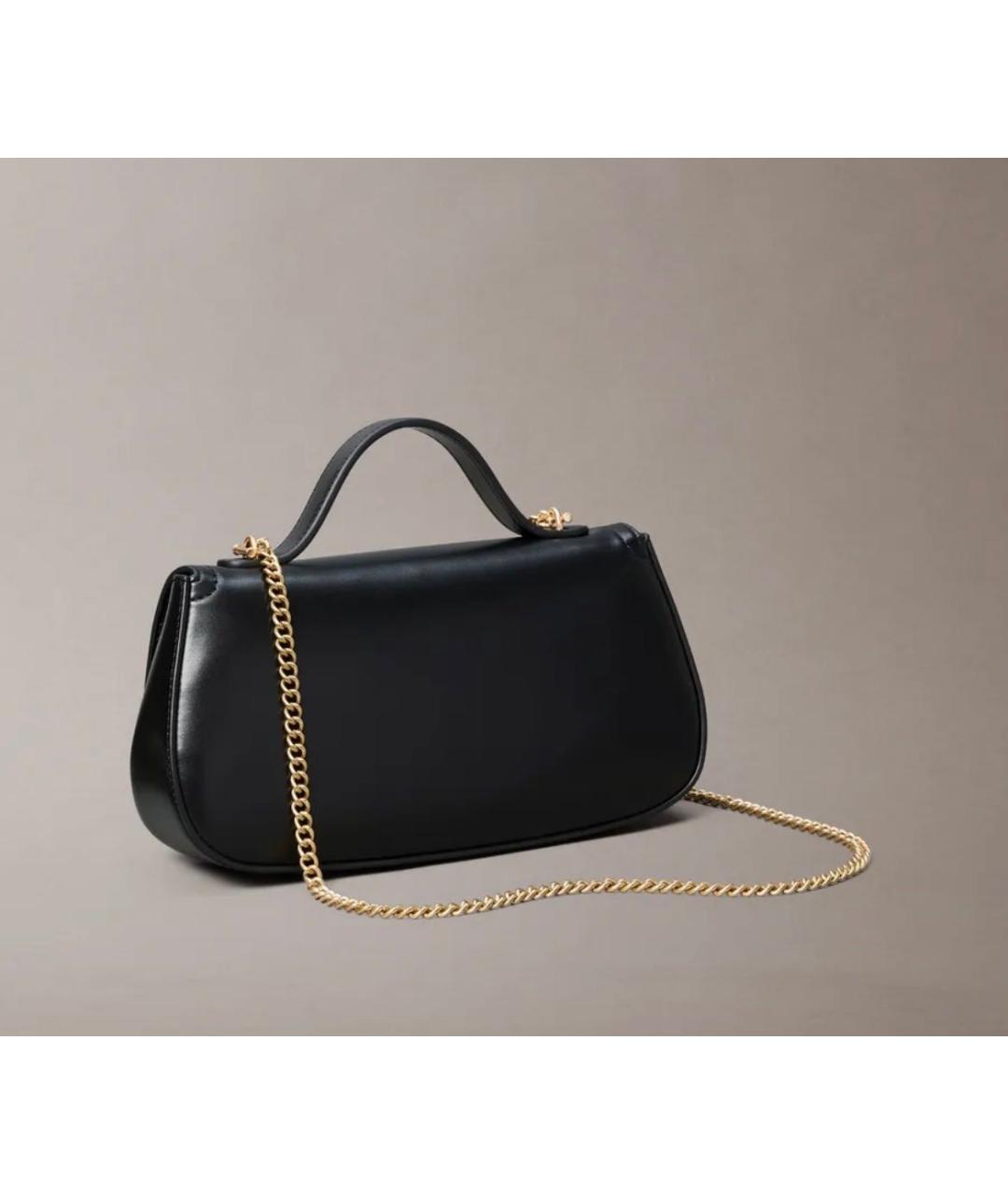 CALVIN KLEIN Черная сумка с короткими ручками из искусственной кожи, фото 2