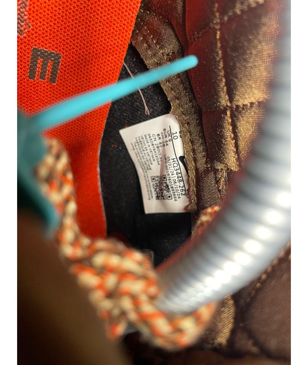 NIKE Коричневые низкие кроссовки / кеды, фото 6