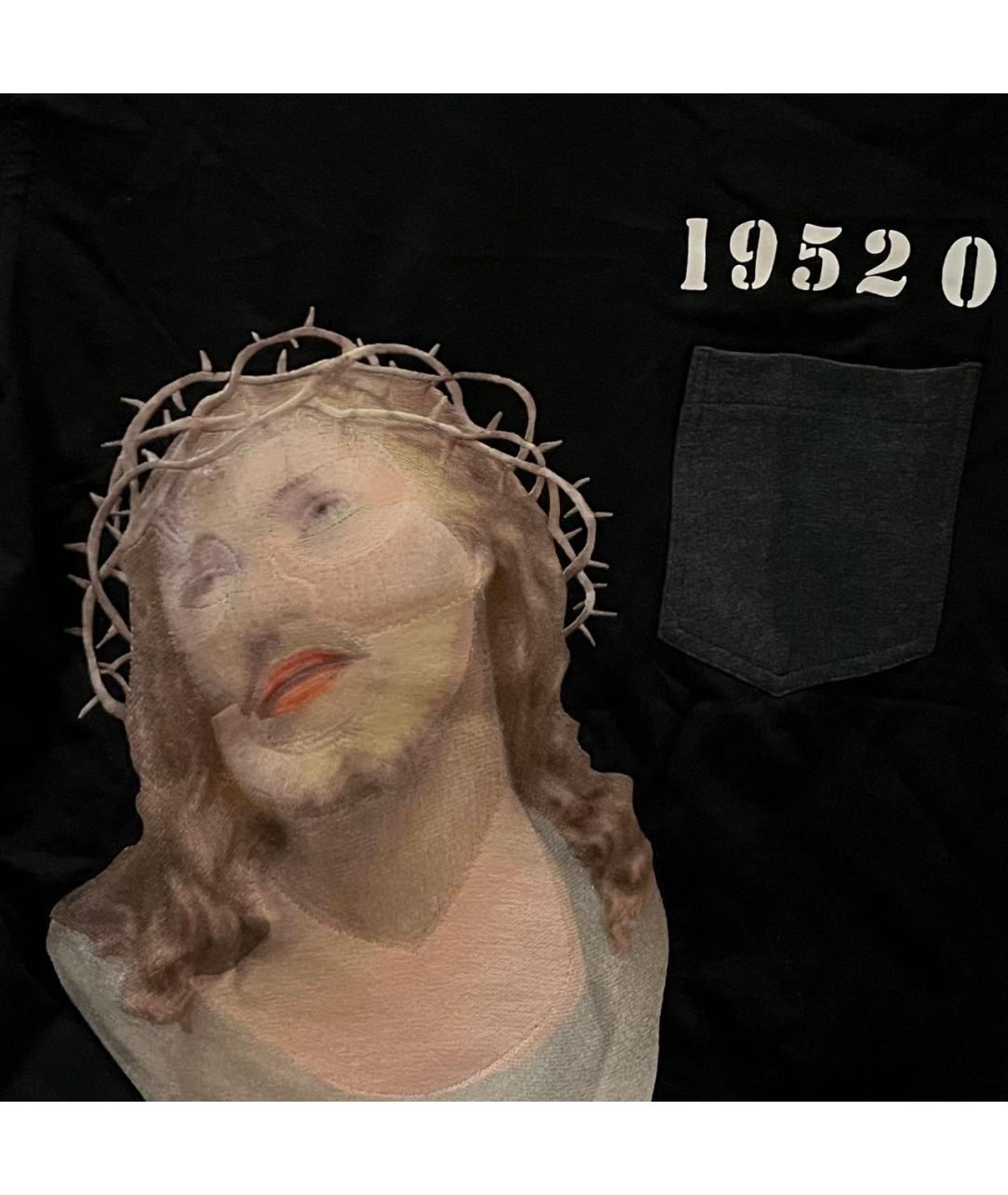 GIVENCHY Черная хлопковая футболка, фото 4