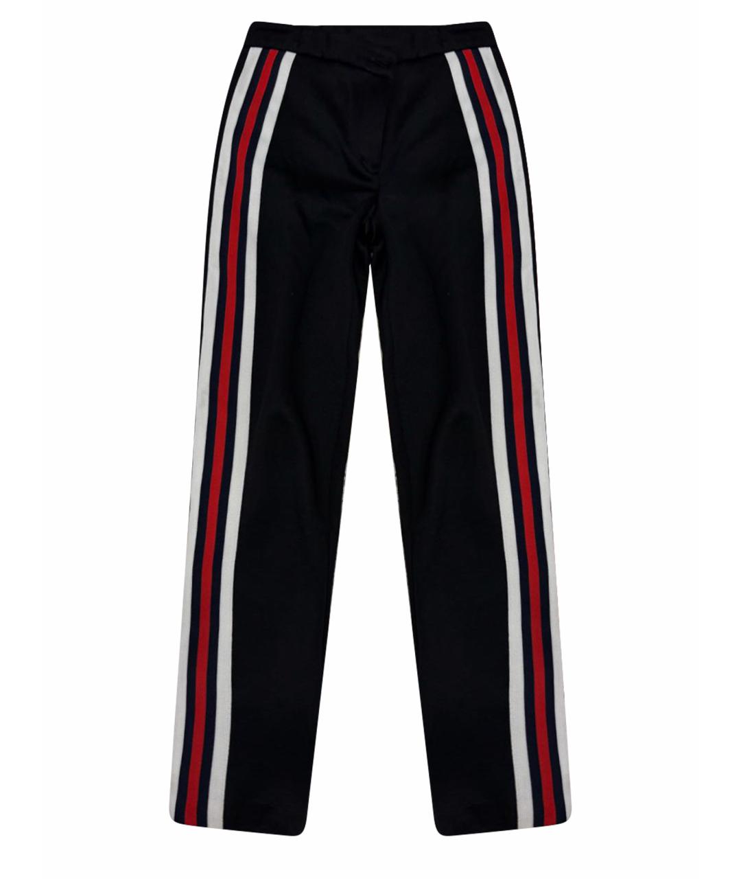 GUCCI Черные вискозные леггинсы и велосипедки, фото 1