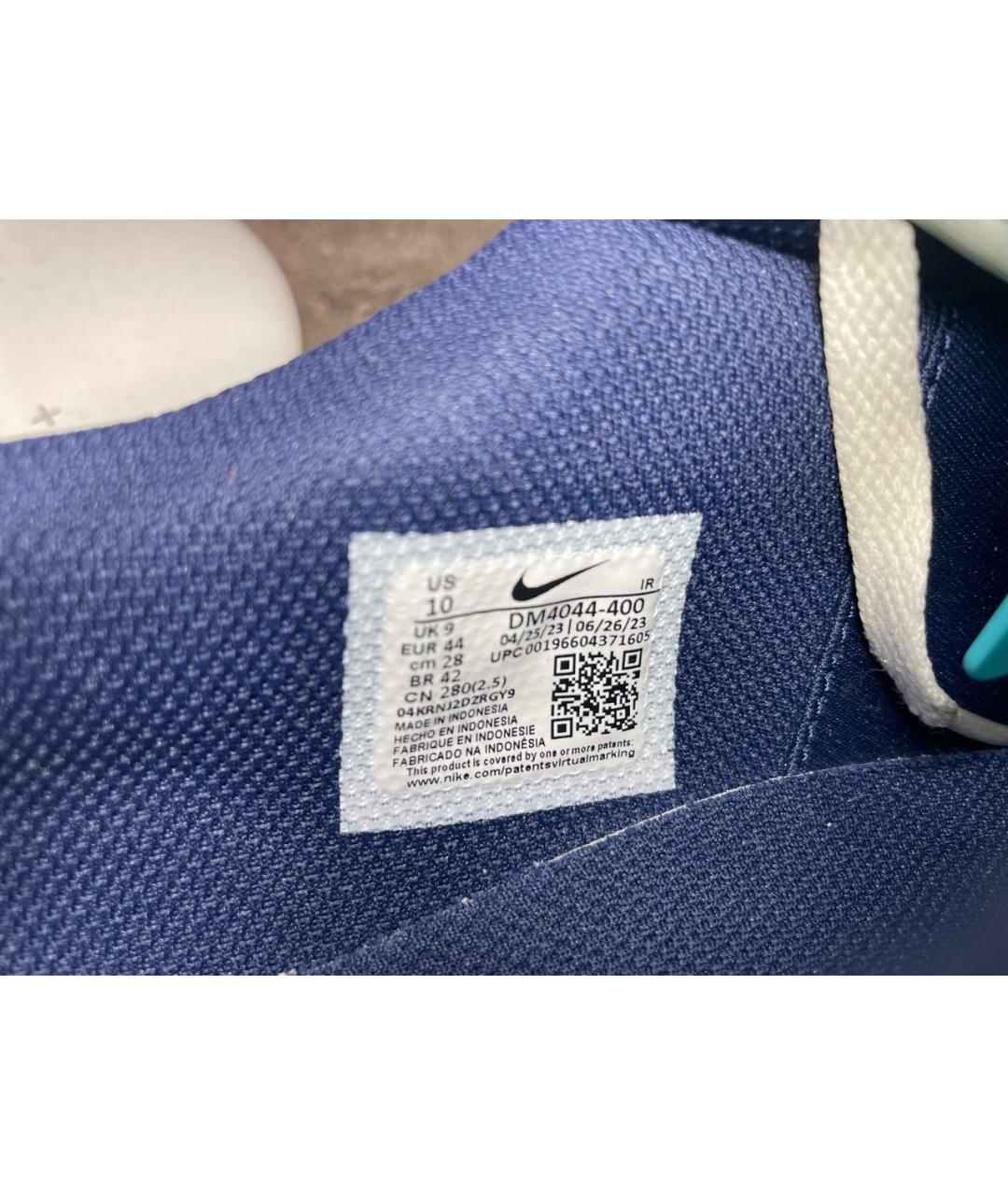 NIKE Темно-синие низкие кроссовки / кеды, фото 6