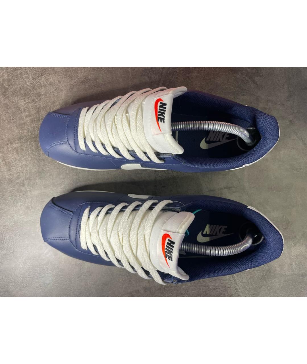 NIKE Темно-синие низкие кроссовки / кеды, фото 5