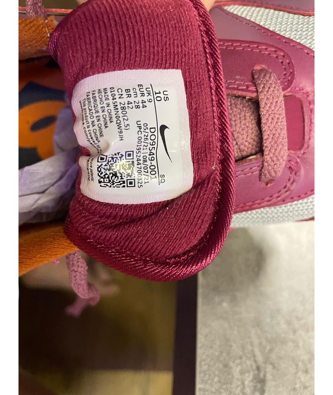 NIKE Розовые низкие кроссовки / кеды, фото 6