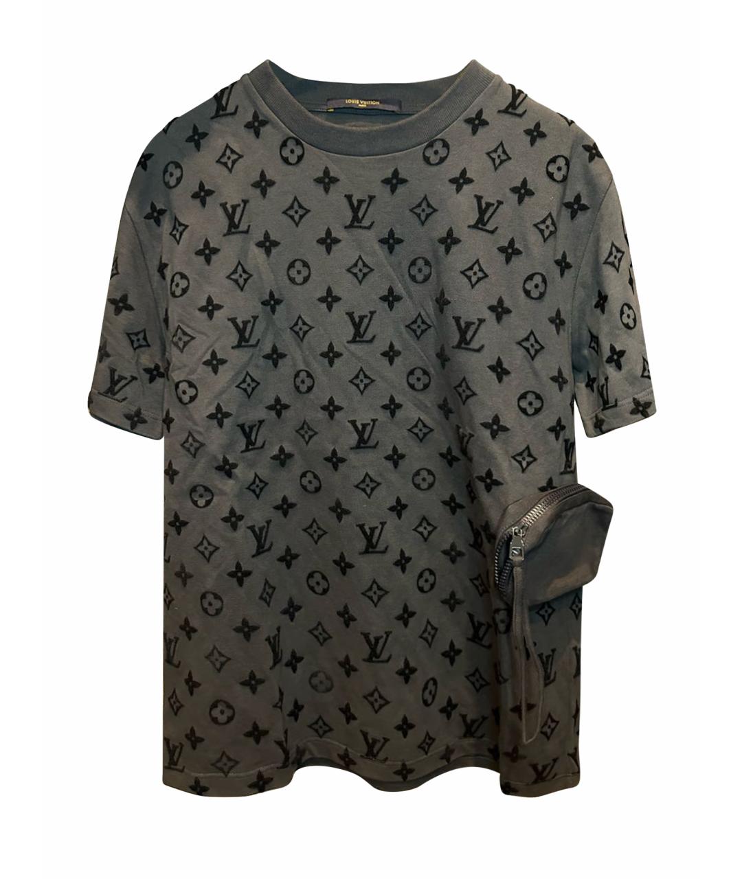 LOUIS VUITTON Хлопковая футболка, фото 1