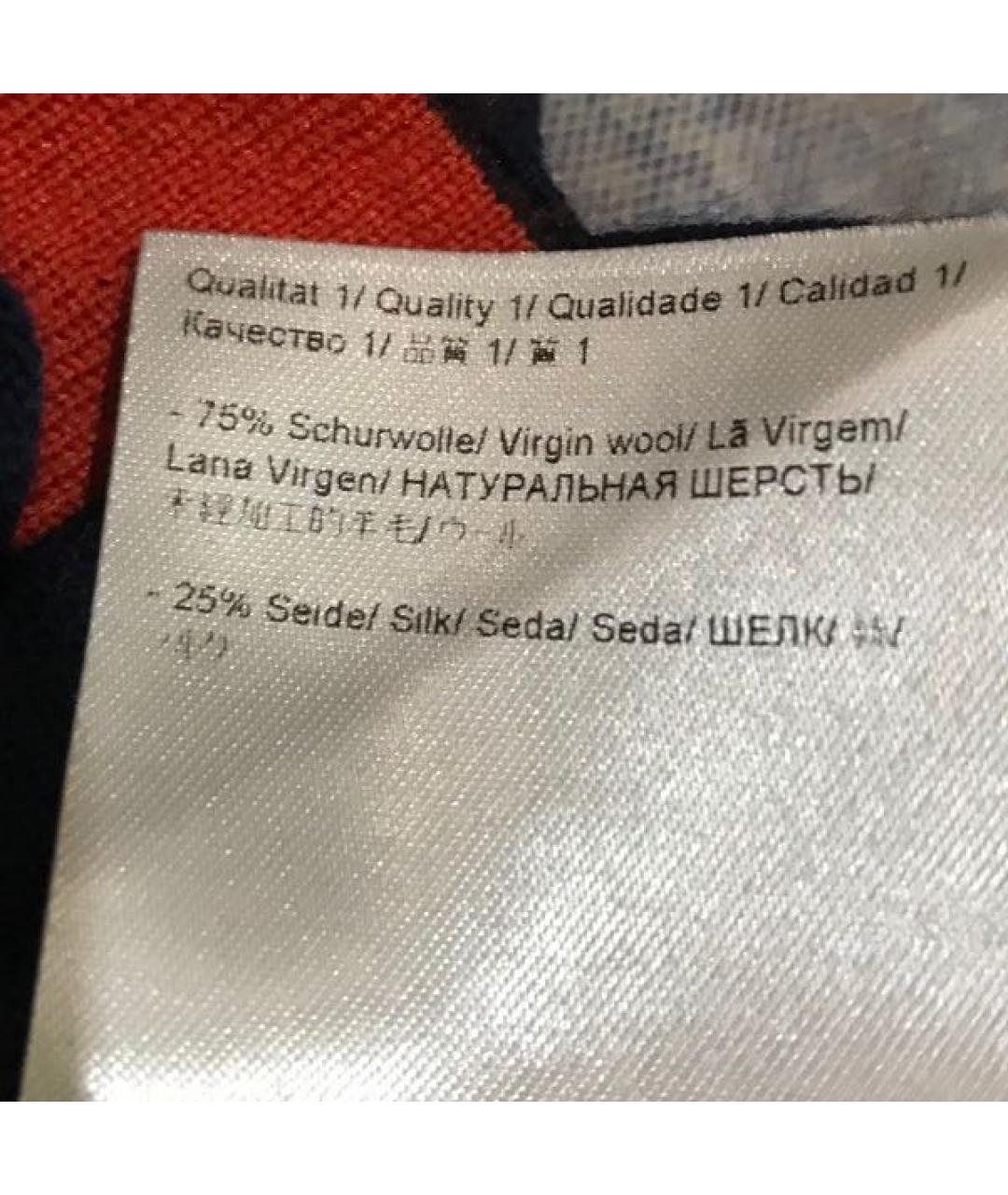 ESCADA Темно-синяя шерстяная майка, фото 3