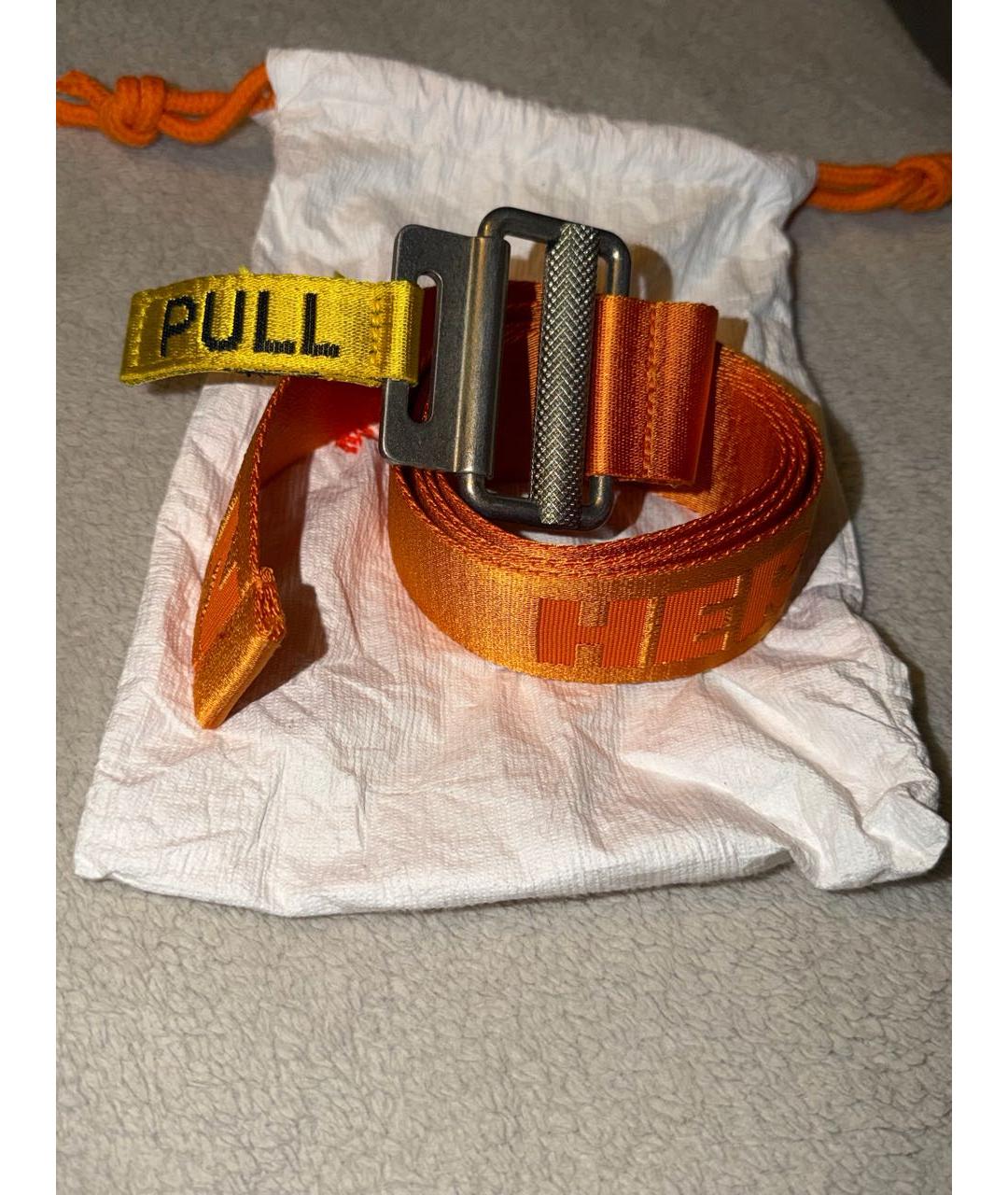 HERON PRESTON Оранжевый ремень, фото 2