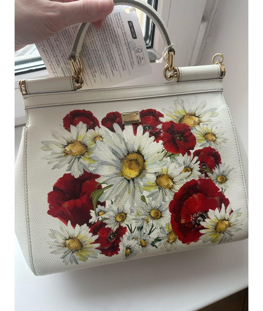 DOLCE&GABBANA Мульти кожаная сумка через плечо, фото 5