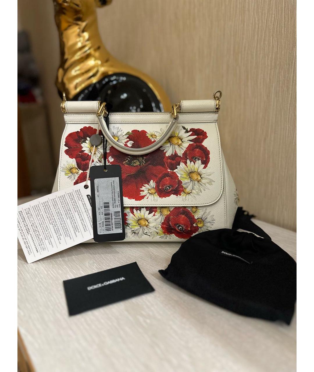 DOLCE&GABBANA Мульти кожаная сумка через плечо, фото 2