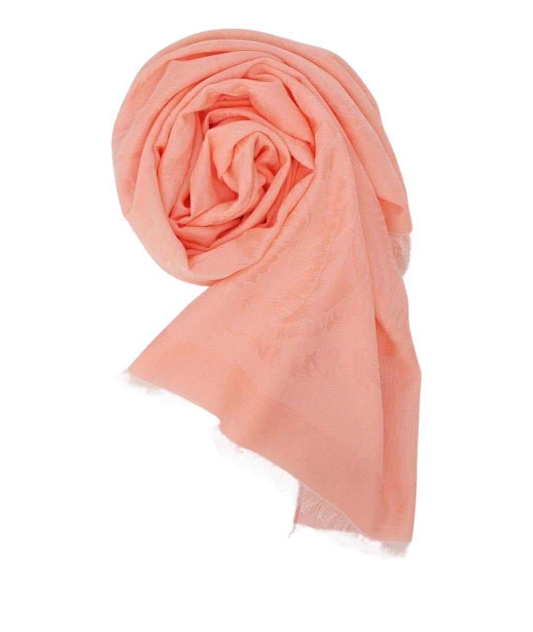 ETRO Коралловый хлопковый платок, фото 1