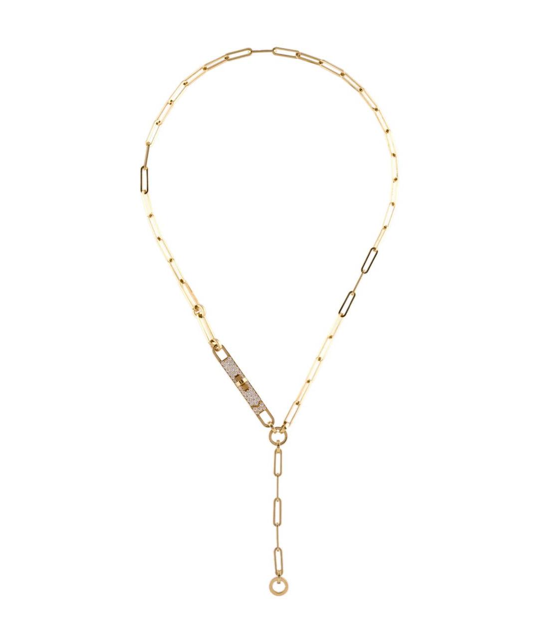 HERMES Золотое колье из желтого золота, фото 1