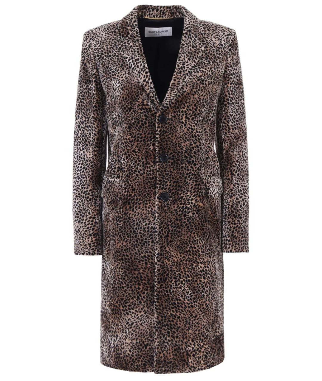 SAINT LAURENT Мульти хлопковое пальто, фото 1