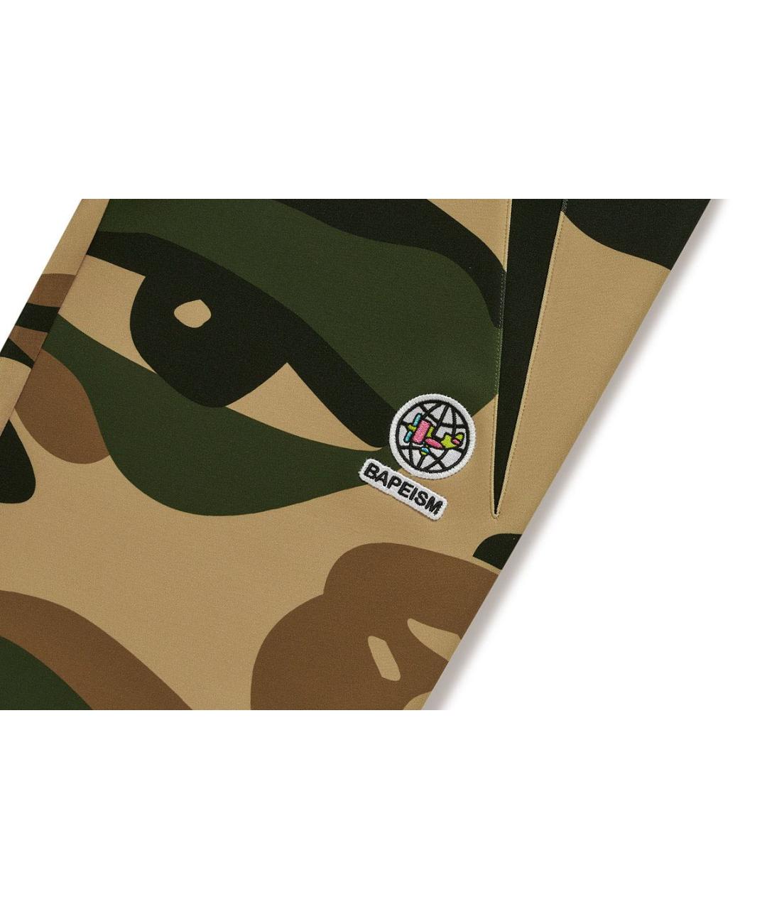 KIDSUPER Коричневые полиэстеровые повседневные брюки, фото 3