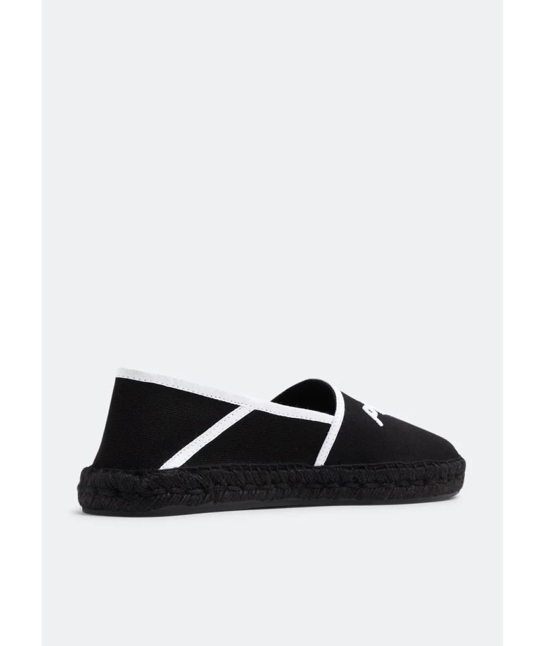 KENZO Черные текстильные эспадрильи, фото 4