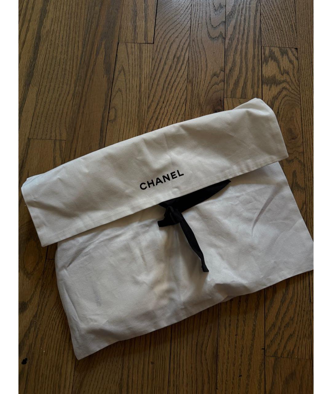 CHANEL Белая хлопковая майка, фото 4