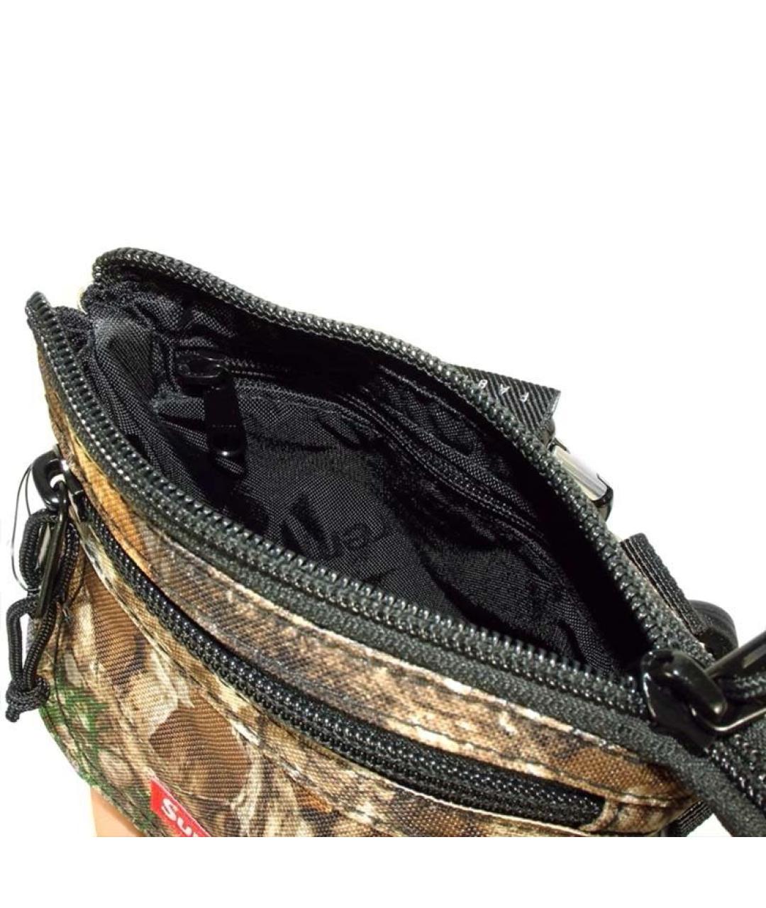 SUPREME Мульти тканевая сумка на плечо, фото 4