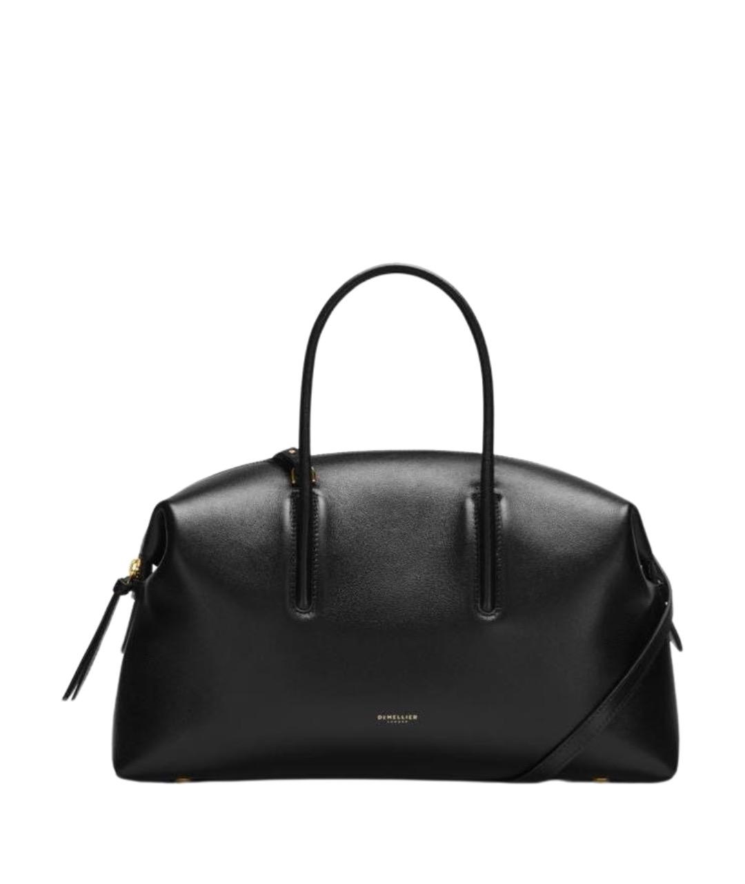DEMELLIER Черная кожаная сумка тоут, фото 8