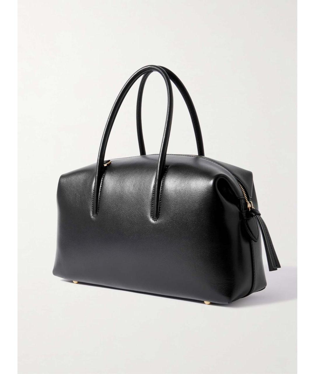 DEMELLIER Черная кожаная сумка тоут, фото 4