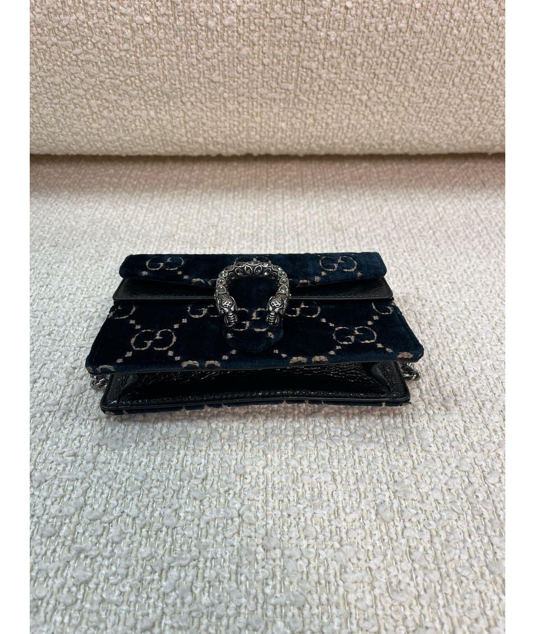 GUCCI Мульти бархатная сумка через плечо, фото 7