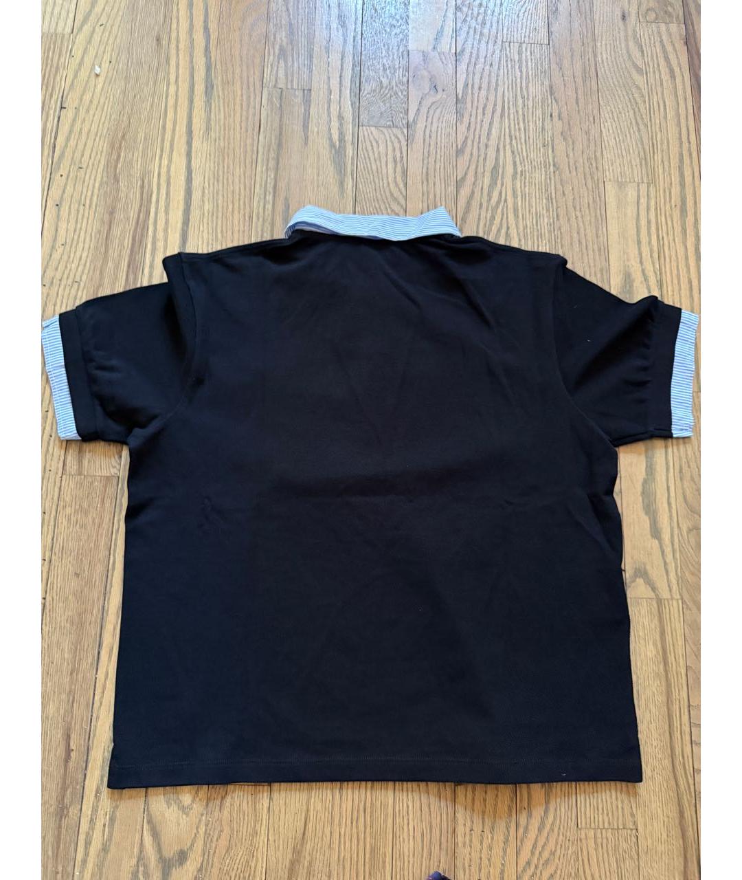 MIU MIU Темно-синяя футболка, фото 2