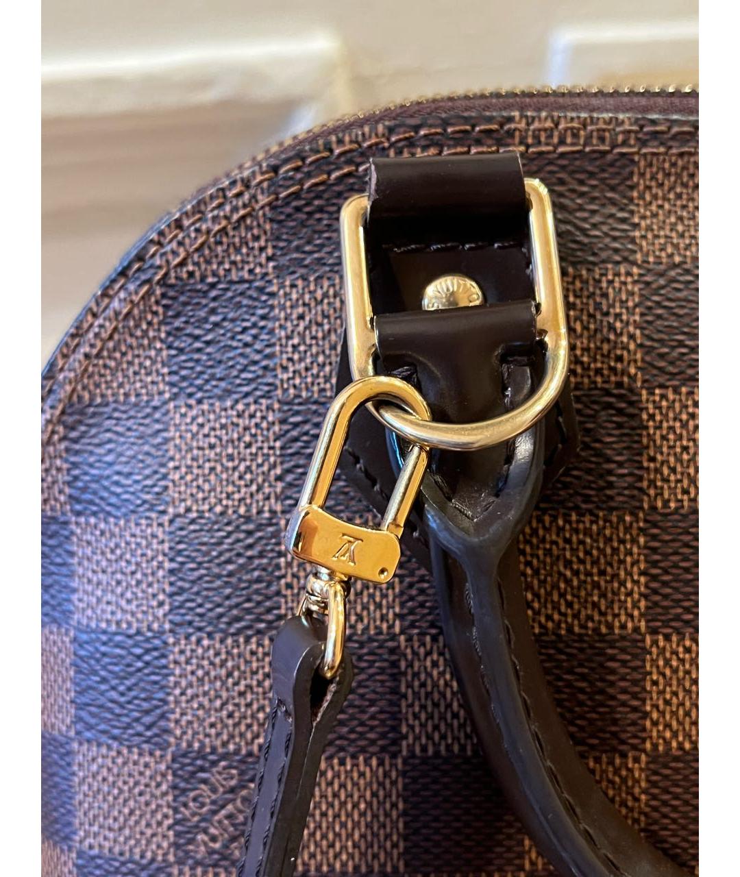 LOUIS VUITTON Коричневая сумка через плечо, фото 4