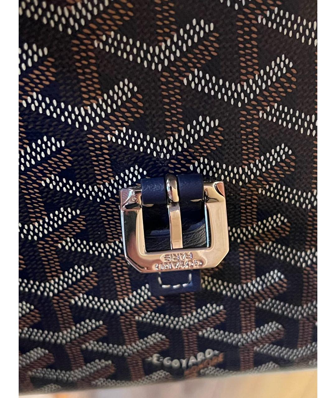 GOYARD Темно-синяя сумка на плечо, фото 6