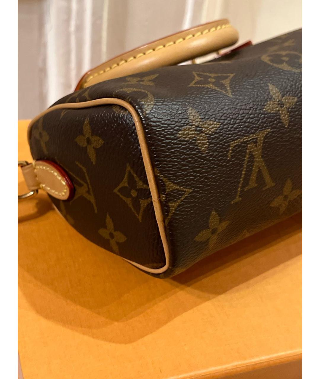 LOUIS VUITTON Коричневая сумка через плечо, фото 7