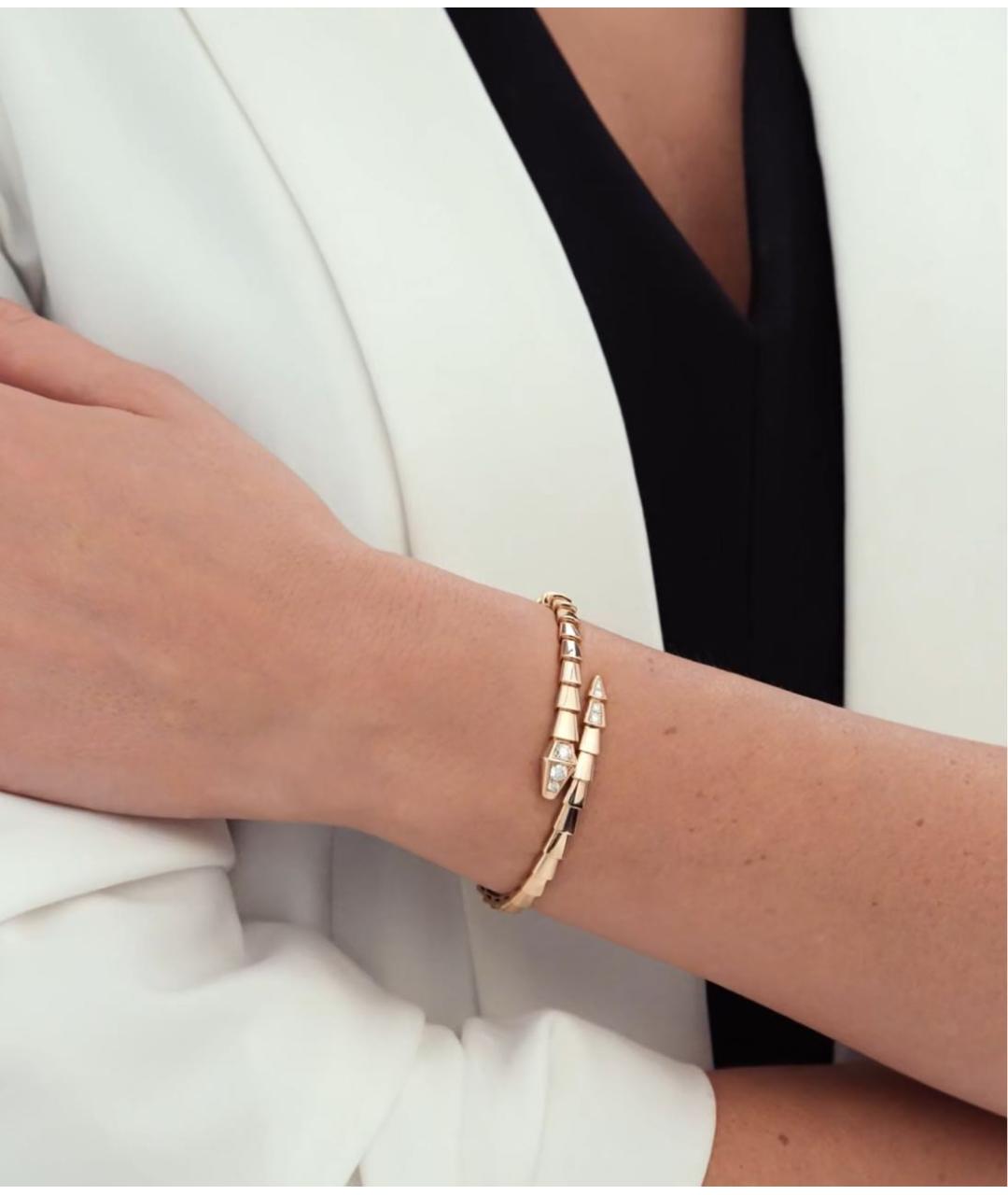 BVLGARI Золотой браслет из розового золота, фото 3