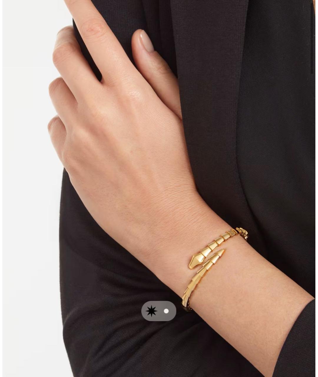 BVLGARI Золотой браслет из желтого золота, фото 2