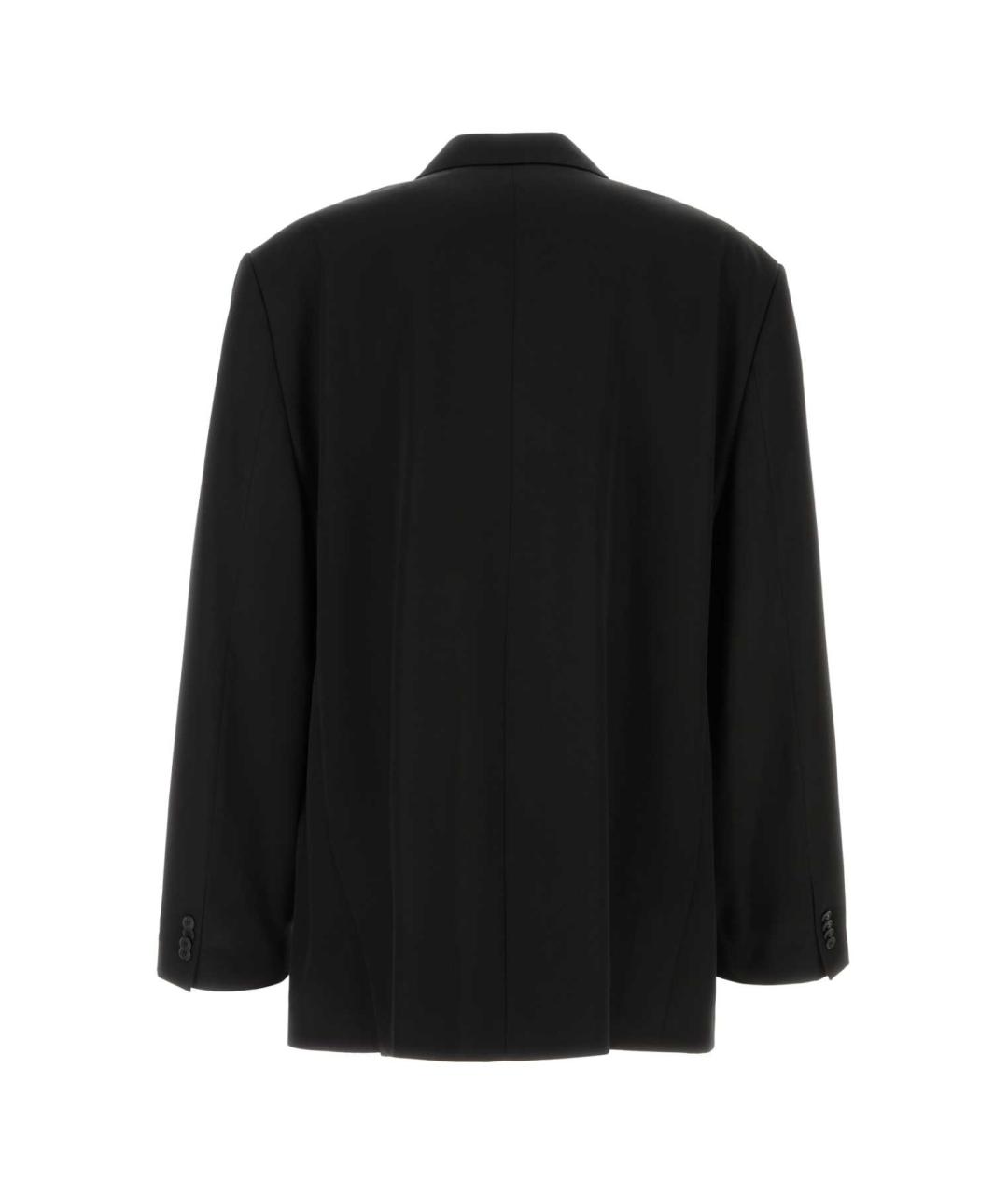 BALENCIAGA Черный шерстяной пиджак, фото 2