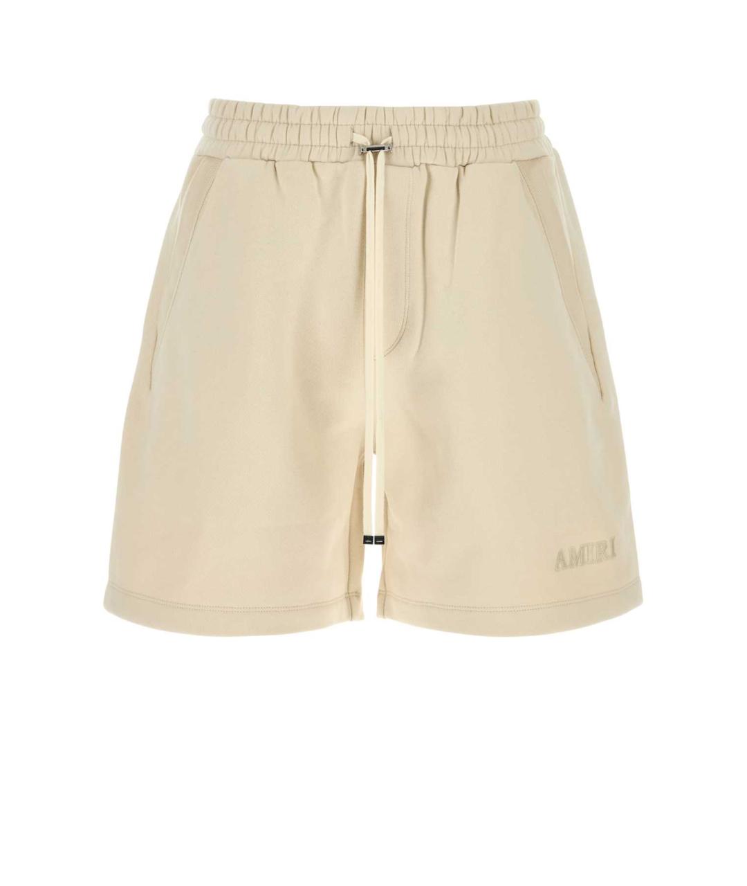 AMIRI Бежевые хлопковые шорты, фото 1